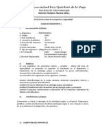 Vi Ciclo 02 Sílabo de Endodoncia I