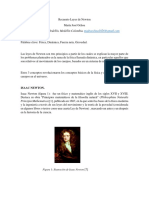 Recuento Leyes de Newton, Articulo PDF