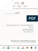 Diagnóstico y Tratamiento de La Acalasia en Adultos PDF