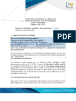 Guía de Actividades y Rúbrica de Evaluación Tarea 3