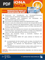 Requisitos Persona Juridica PDF