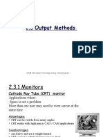 2.3 Output Methods: IGCSE Information Technology by Eng. Amina Dessouky