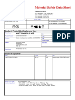 Material Safety Data Sheet: Acetylsalicylic Acid