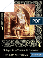 El Angel de La Ventana de Occidente - Gustav Meyrink