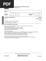 Cambridge Ordinary Level: Cambridge Assessment International Education