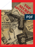 Top Secret - Dragon Magazine Adventures PDF