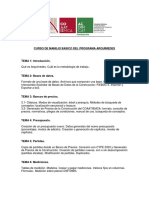 Curso de Manejo Basico Del Programa Arquimedes