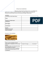 Primary Source Guided Notes