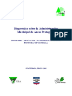 Diagnóstico Admon Municipal de Áreas Protegidas PDF