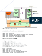 UPF Example: UPF For The Above Power Intent: ######## Create Power Domains ###########