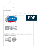 SKF Mount - 22318 EJA - VA405 - Hot Mounting - Shaft