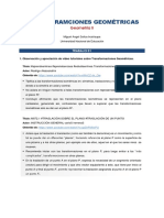 Transformaciones Geométricas en La Plano P