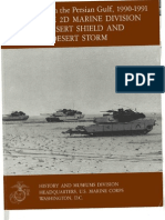 U.S. Marines in The Persian Gulf 1990-1991 With The 2d Marine Division in Desert Shield and Desert Storm