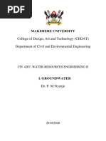 College of Design, Art and Technology (CEDAT) Department of Civil and Environmental Engineering