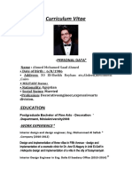 Share Curriculum Vitae Ahmed Saad