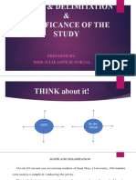 Scope & Delimitation