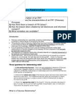 TOPIC 3-Fiduciary Relationships: Principle)