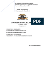 Topographie 1-Cours