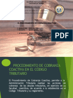 Procedimiento de Cobranza Coactiva