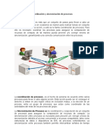 Coordinación y Sincronización de Procesos