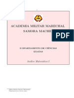 Manual de Analise Matematica 1 2014