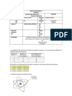 Taller 5 Décimo Estructura Atómica