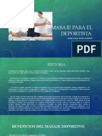 Masaje para El Deportista Presentacion