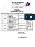 Jadwal Piket 30-3 April 2020