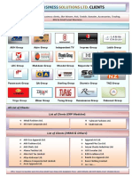 Client List of Unisoft