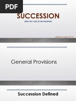 3.0 Law On Succession