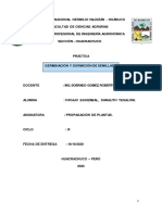 Germinación y Dormición de Semillas