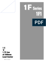1.5 1.75 Ton at 500mm Load Center: SH1F1-0 / 31 Aug. '07