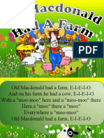 Old Macdonald Had A Farm