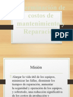 Determinacion de Costos Del Mantenimiento y Reparacion 1 160125172442