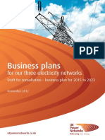 Business Plans: For Our Three Electricity Networks