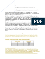 What's The Role of GPA ?: American Grade Point Average (GPA) System: GPA Scale