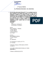 Examen Parcial de Operaciones y Procesos Unitarios 