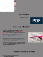 Alcoholism: DR Cynthia El Hajj