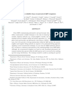 Photometric Redshifts From Reconstructed QSO Templates