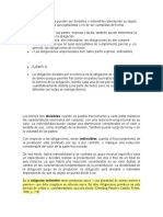 Las Obligaciones Pueden Ser Divisibles o Indivisibles Atendiendo Su Objeto