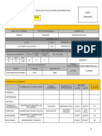 Ficha de Postulación Documentada PROCESO CAS # - 20 - TP/DE/UGA