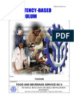 Competency-Based Curriculum (TESDA-OP-CO-01-F11) F&B