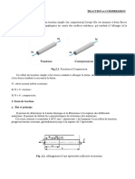 CHAPITRE II TRACTION Et COMPRESSION