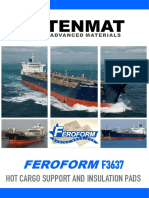 Feroform: Hot Cargo Support and Insulation Pads