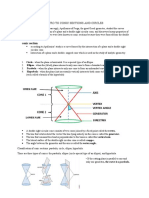 CONIC SECTIONS and Circles Grade 11