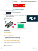 Web Server On ESP32: How To Update and Display Sensor Values?