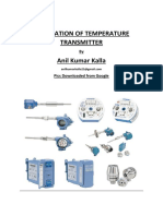 Calibration of Temperature Transmitter Anil Kumar Kalla