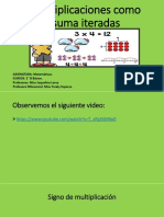 2° B PPT Multiplicación Como Suma 14 de Julio. PDF