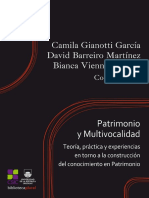 Gianotti Patrimonio y Multivocalidad PDF