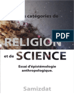 Apologetics - Des Catégories de Science Et de Religion - Essai D'épistémologie Anthropologique